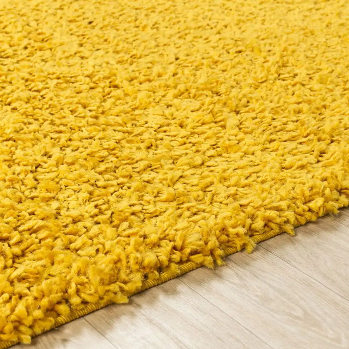 Surya fiv lilly 2310 yellow Yellow Living Room Shaggy Rug.