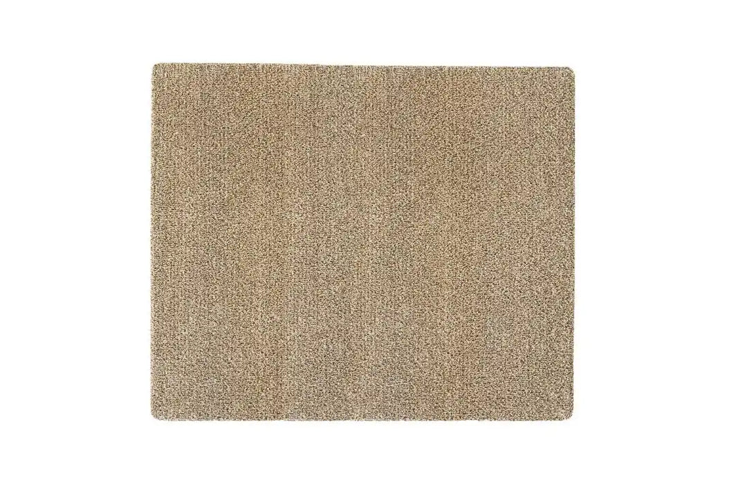 My Mats my mat cotton linen Beige Outdoor  Washable Rug.
