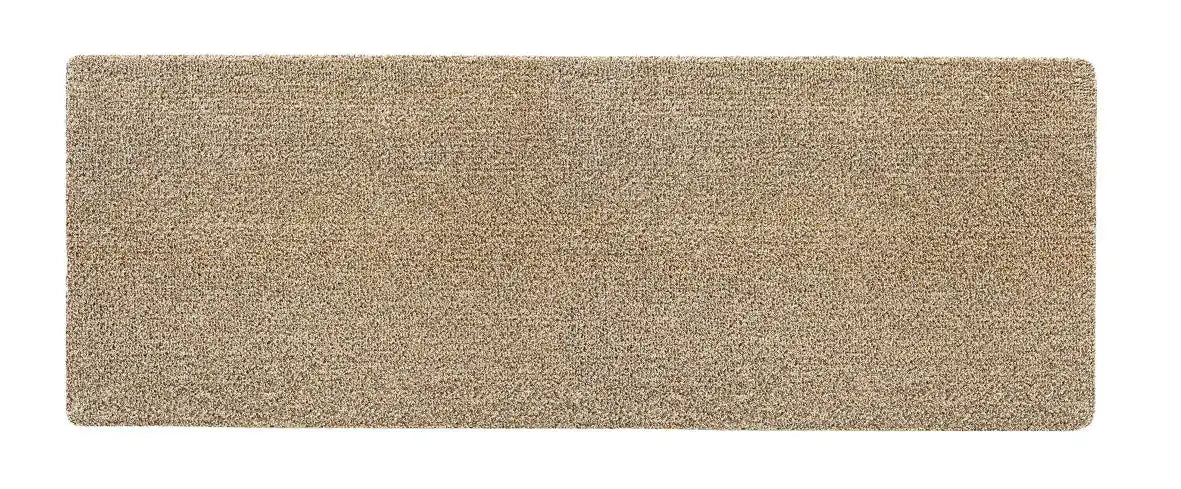 My Mats my mat cotton linen Beige Outdoor  Washable Rug.