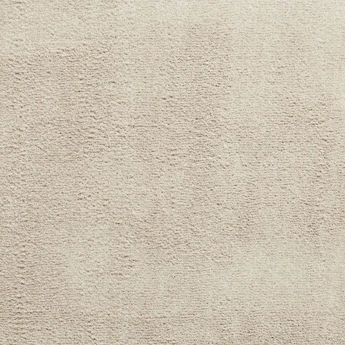 Think Rugs kara washable linen Beige Living Room Shaggy Rug.
