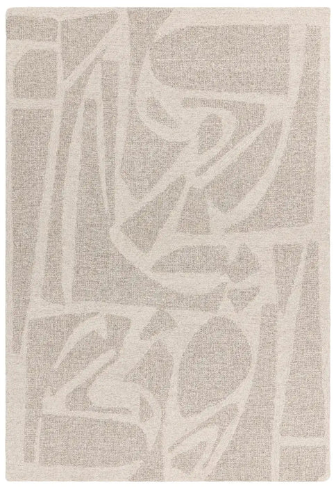 Asiatic loxley linen Beige Living Room Wool Rug.
