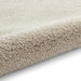 Think Rugs kara washable linen Beige Living Room Shaggy Rug.