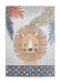 Think Rugs vida washable lion Grey, Beige Bedroom  Washable Rug.