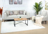 Surya feu lisa 2309 white Ivory Living Room  Rug.
