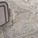 Nourison lynx lnx01 ivory charcoal Grey, Ivory Living Room  Rug.
