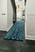 Woven Edge woven edge runners lucia c2 blue Blue Living Room Wool Rug.