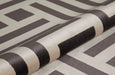 Concept Looms lugano lug01 light grey anthracite Grey Living Room Geometric Rug.