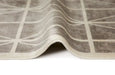 Concept Looms lugano lug02 light grey ivory Grey, Ivory Living Room Geometric Rug.