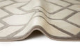 Concept Looms lugano lug04 ivory light grey Grey, Ivory Living Room Geometric Rug.
