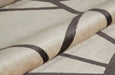 Concept Looms lugano lug06 light grey anthracite Grey Living Room Geometric Rug.