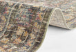 Nouristan cairo luxor grey multi Grey, Multicoloured Living Room Moroccan Rug.