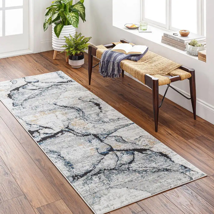 Surya jlo lyna 2316 grey Grey Living Room  Rug.