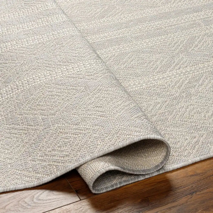 Surya rvl madie 2322 grey Grey Living Room Flat Weave Rug.