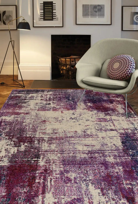 Asiatic colores cloud magenta co08 Purple Living Room  Rug.