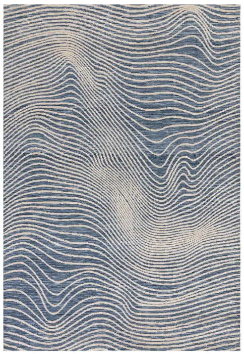 Asiatic mason magnitude blue Blue Living Room Geometric Rug.