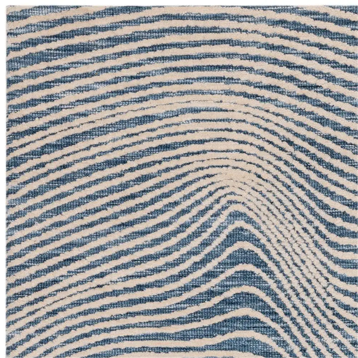 Asiatic mason magnitude blue Blue Living Room Geometric Rug.