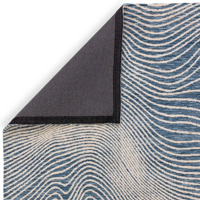 Asiatic mason magnitude blue Blue Living Room Geometric Rug.