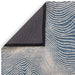 Asiatic mason magnitude blue Blue Living Room Geometric Rug.