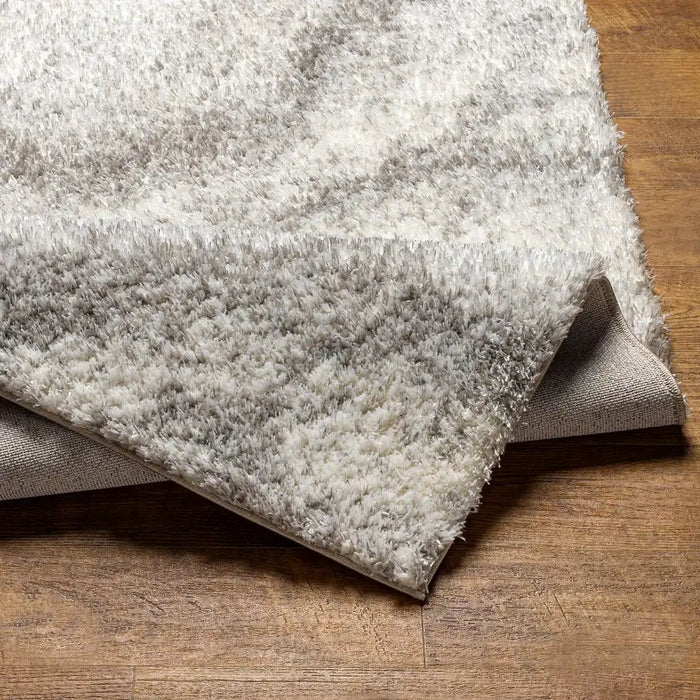 Surya marina marina 2306 grey Grey Living Room Shaggy Rug.