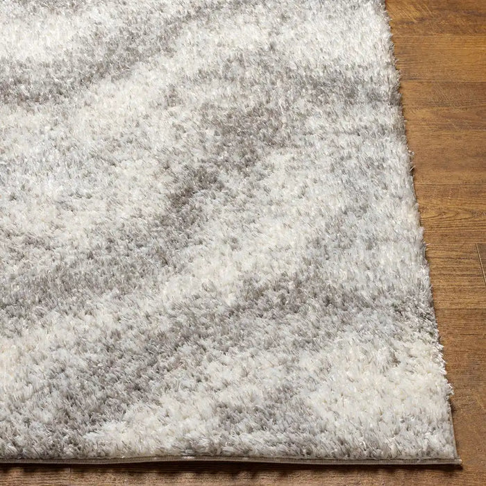 Surya marina marina 2306 grey Grey Living Room Shaggy Rug.