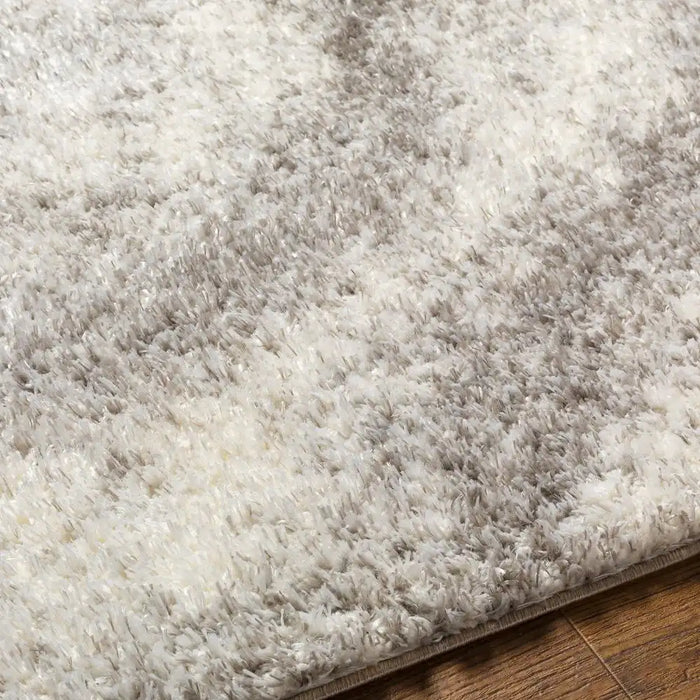 Surya marina marina 2306 grey Grey Living Room Shaggy Rug.