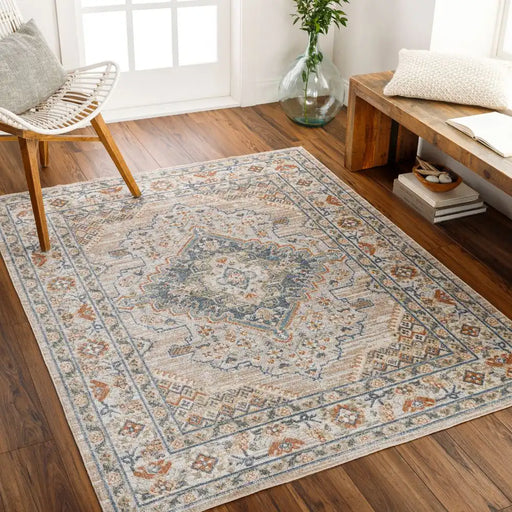 Surya lll marion 2318 multicolored Multicoloured Living Room Geometric Rug.