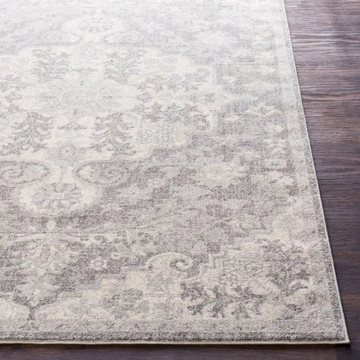 Surya hap marjorie 1070 grey Grey Living Room Moroccan Rug.