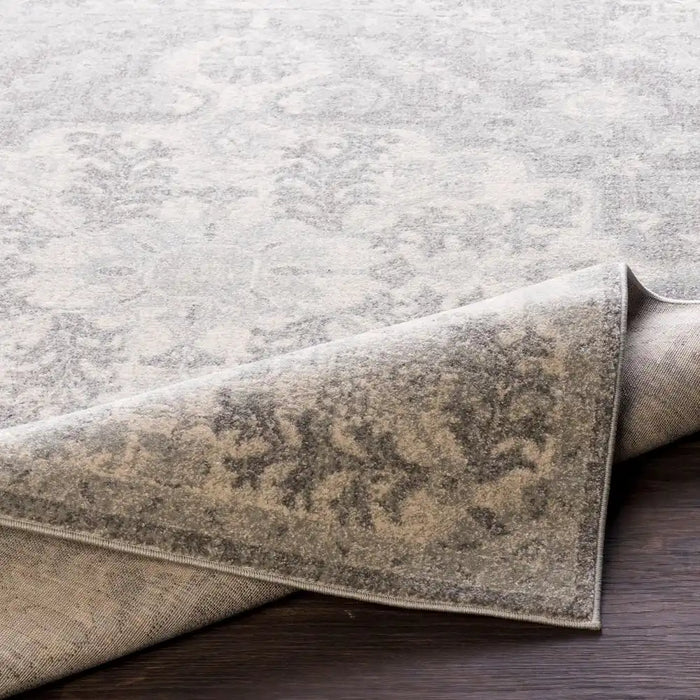 Surya hap marjorie 1070 grey Grey Living Room Moroccan Rug.