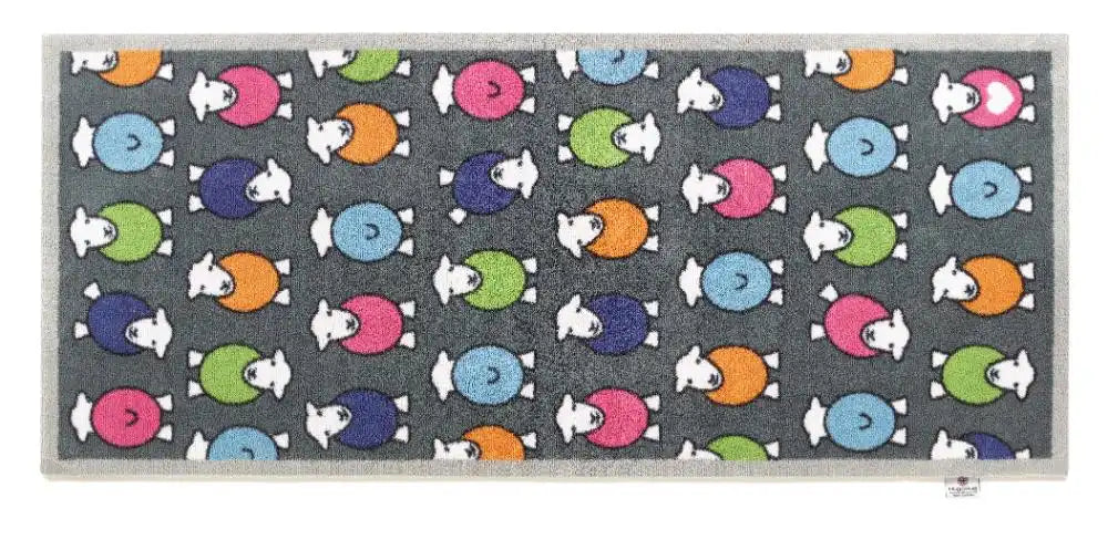 Hug Rug herdy marra grey Grey Outdoor  Washable Rug.