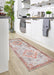 Origins washable soho marrakesh multi Multicoloured, Red Living Room Geometric Rug.