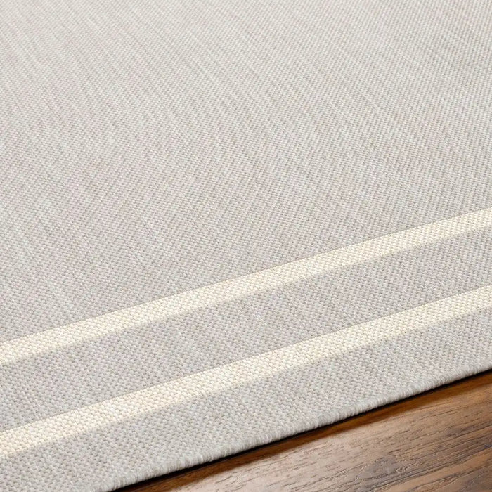 Surya rvl mary 2340 grey Grey Living Room Flat Weave Rug.