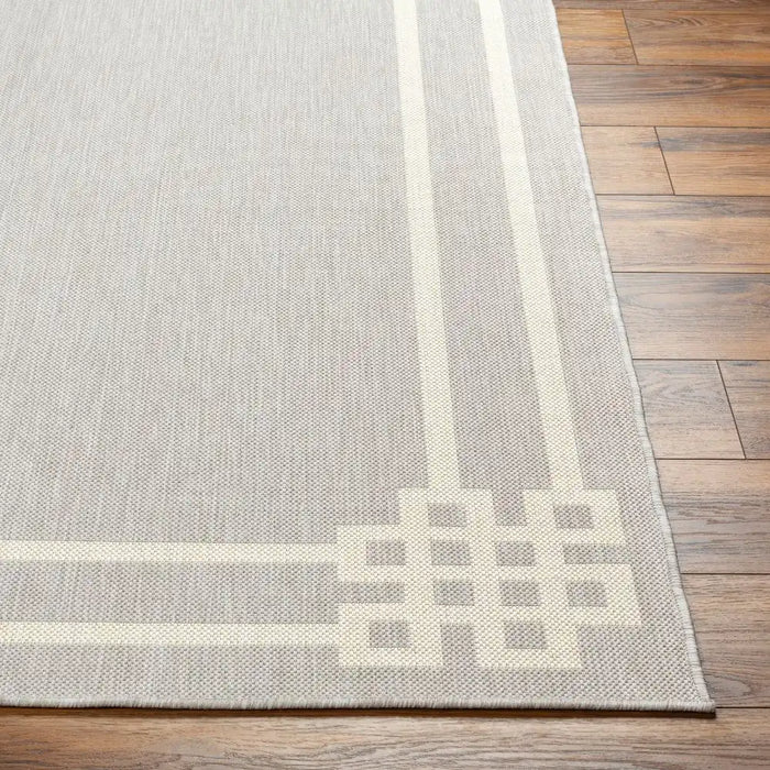 Surya rvl mary 2340 grey Grey Living Room Flat Weave Rug.