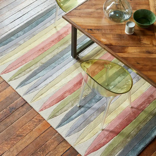 Asiatic matrix asiatic matrix pod pastel max84 Multicoloured Living Room Wool Rug.