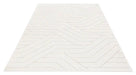 Concept Looms maze maz101 ivory Ivory Living Room Geometric Rug.