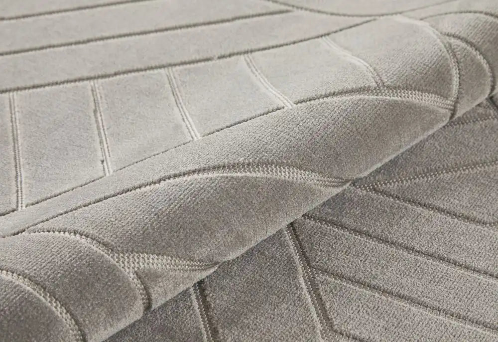 Smite Rama Rugs Maze Rama MAZ102 Grey Grey Rug — RugsDirect Online