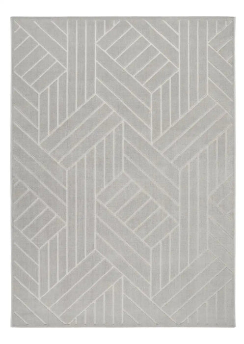 Concept Looms maze maz102 grey Grey Living Room Geometric Rug.