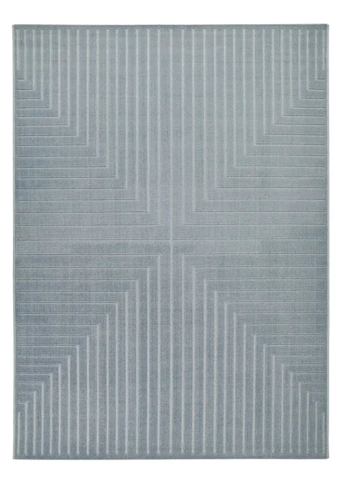 Concept Looms maze maz104 blue Blue Living Room Geometric Rug.