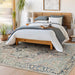Surya kmr melisande 2307 blue Blue Living Room Flat Weave Rug.