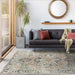 Surya kmr melisande 2307 blue Blue Living Room Flat Weave Rug.