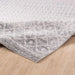 Surya elz mila 2308 grey Grey Living Room Geometric Rug.