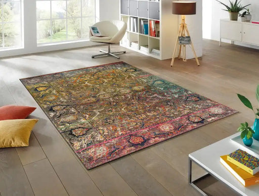 Wash + Dry decor mirage Multicoloured Living Room Washable Rug.