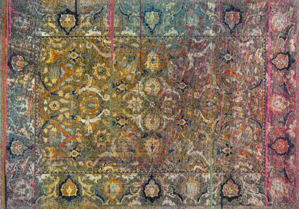 Wash + Dry decor mirage Multicoloured Living Room Washable Rug.
