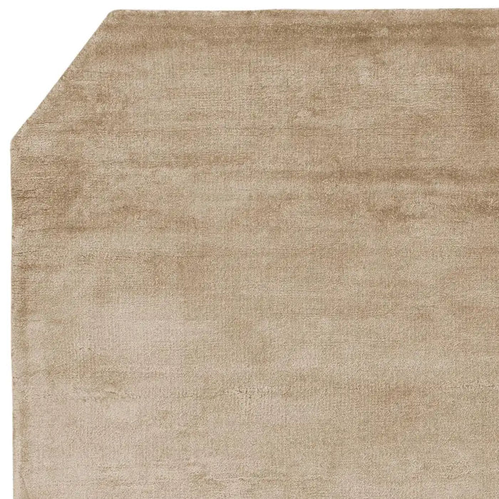 Asiatic gleam moleskin Beige Living Room  Rug.