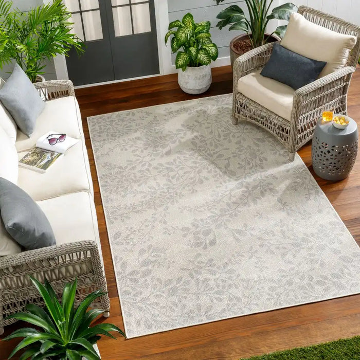 Surya rvl molly 2316 grey Grey Living Room Flat Weave Rug.