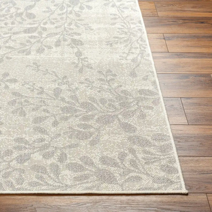 Surya rvl molly 2316 grey Grey Living Room Flat Weave Rug.