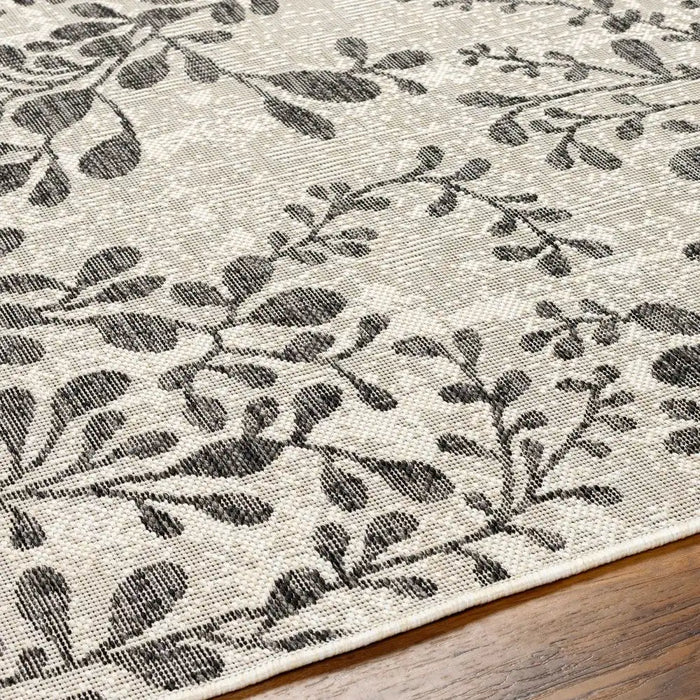 Surya rvl molly 2317 grey Grey Living Room Flat Weave Rug.