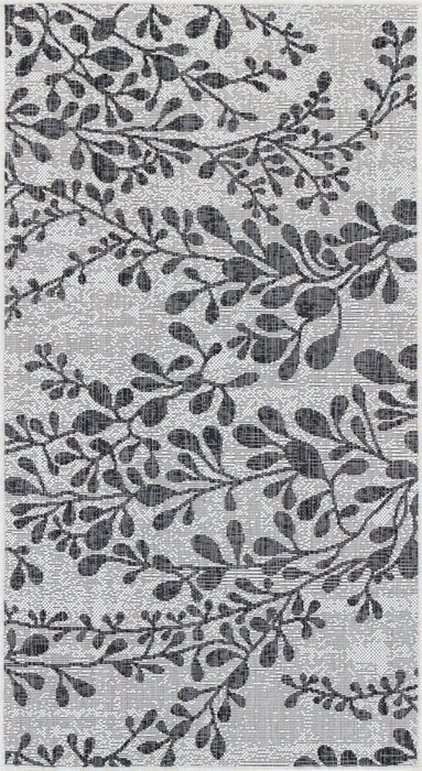 Surya rvl molly 2317 grey Grey Living Room Flat Weave Rug.