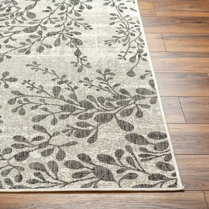 Surya rvl molly 2317 grey Grey Living Room Flat Weave Rug.