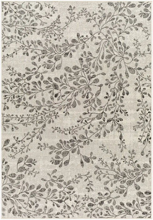 Surya rvl molly 2317 grey Grey Living Room Flat Weave Rug.