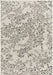 Surya rvl molly 2317 grey Grey Living Room Flat Weave Rug.